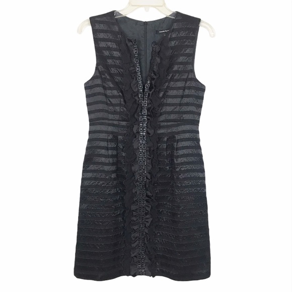 Nanette Lepore Black Formal Dress Style 297-4438 6 - Picture 1 of 8